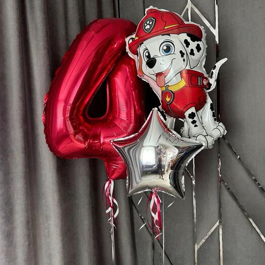 Composición Marshall Paw Patrol